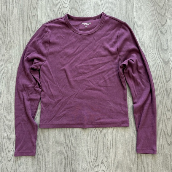 Abercrombie & Fitch Tops - Abercrombie and Fitch Ribbed Long Sleeve